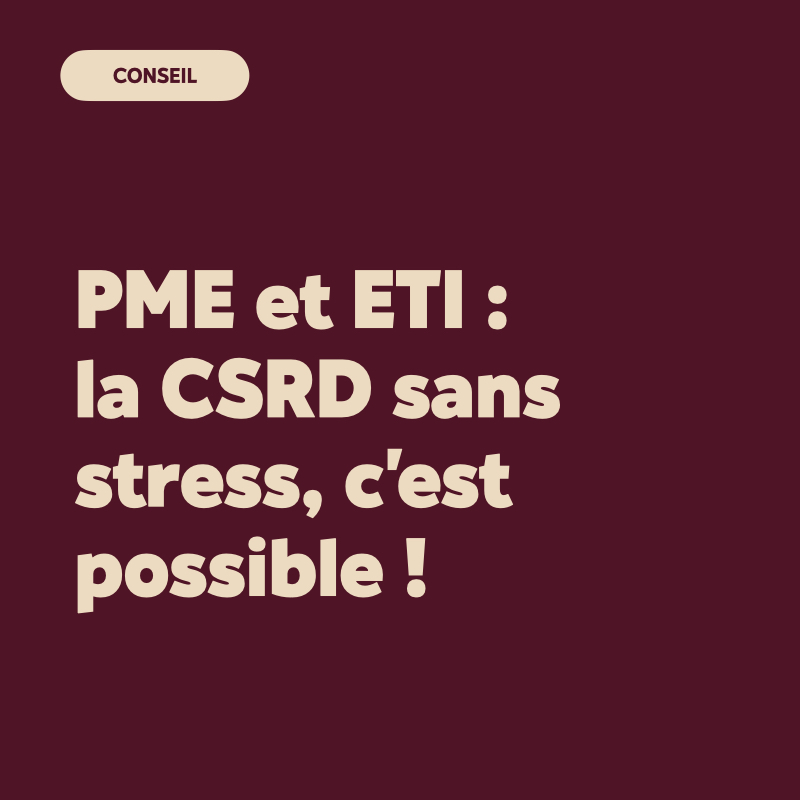 CSRD PME et ETI