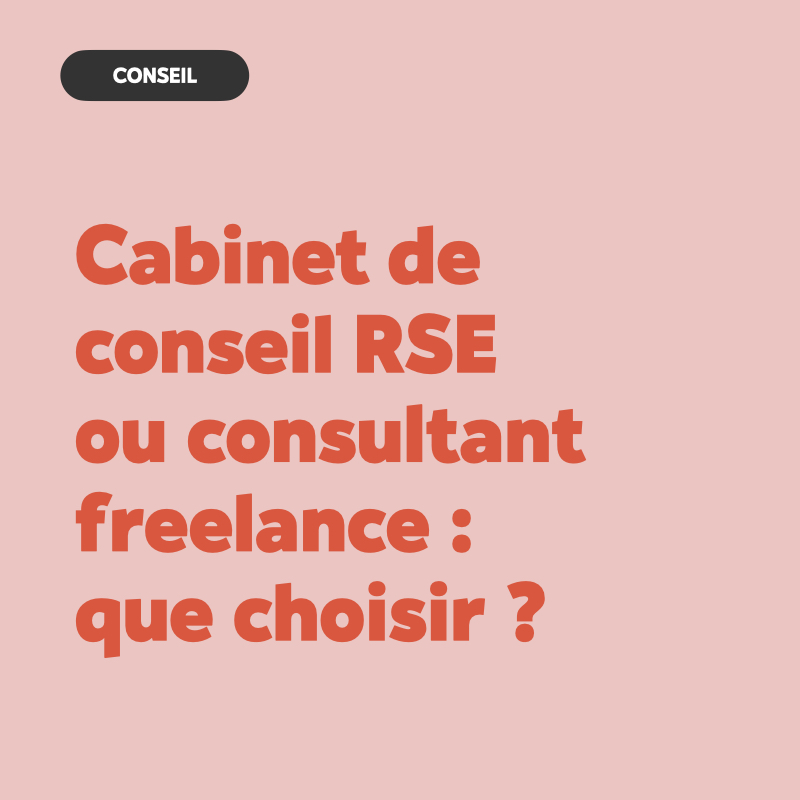cabinet RSE freelance